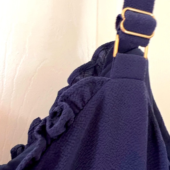 NWT Lilly Pulitzer Gracey dress try navy size 0💙 - Picture 7 of 8